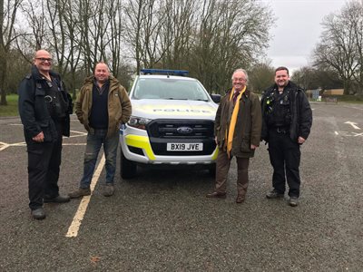 840- Rutland meeting with farmers and the Rural Crime Team
