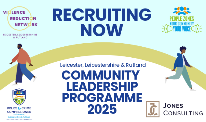 Community Leadership Programme Recruiting Now Image - with link to info